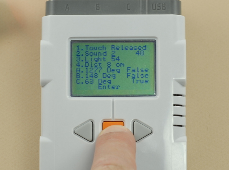 LEGO Mindstorms NXT Sensor Meter